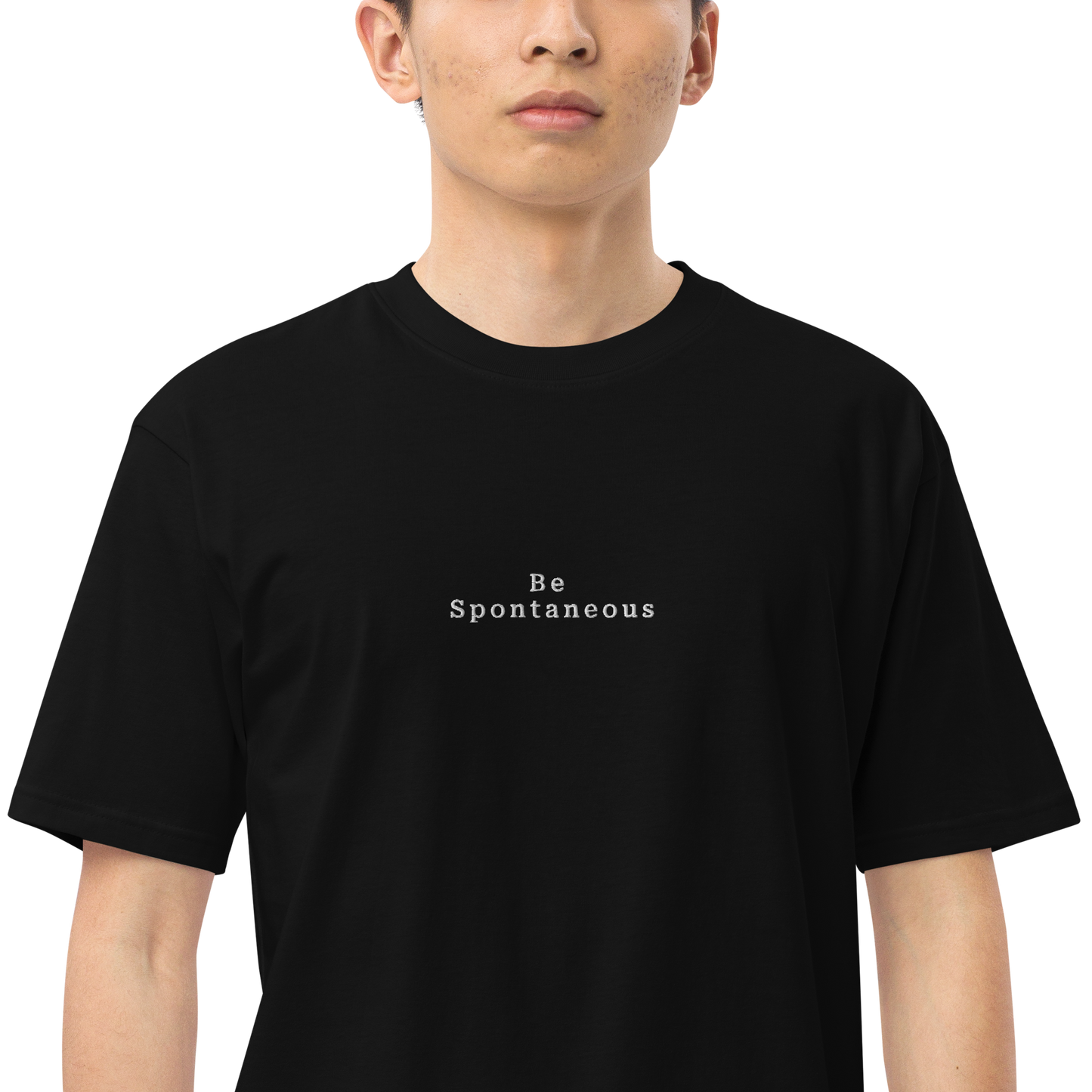 Be Spontaneous Cotton T-Shirt