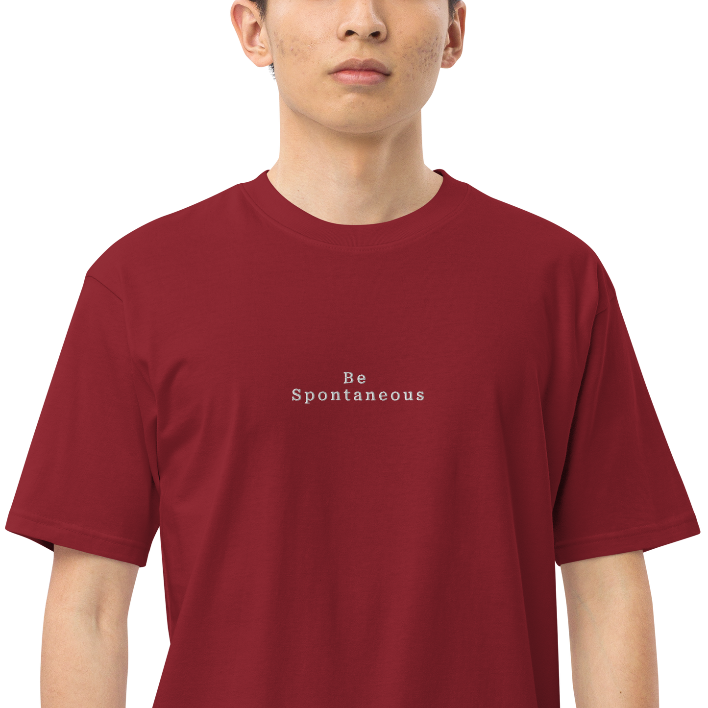 Be Spontaneous Cotton T-Shirt