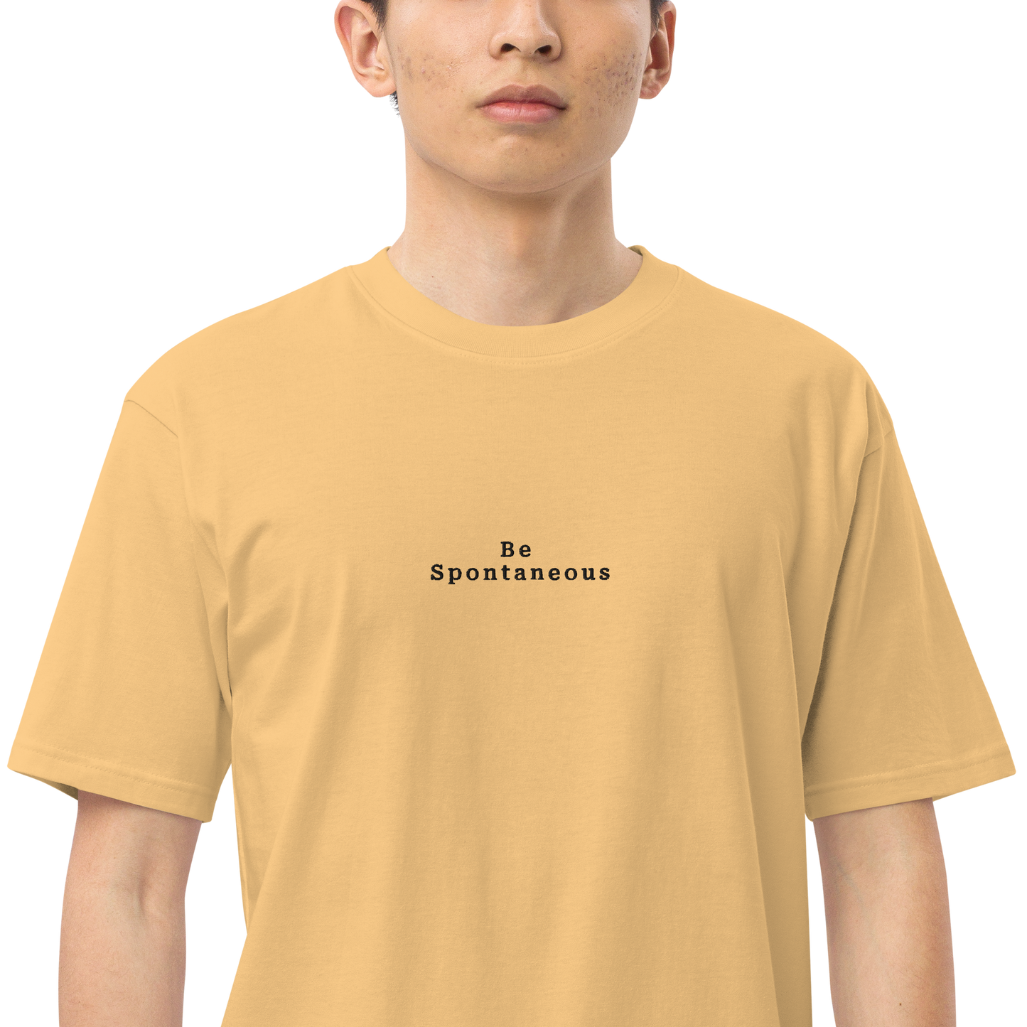 Be Spontaneous Cotton T-Shirt