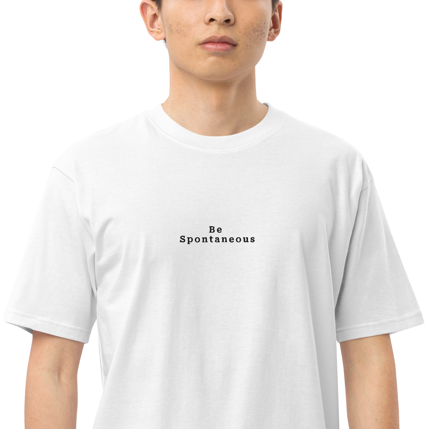 Be Spontaneous Cotton T-Shirt